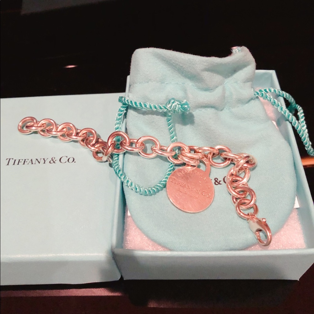 Return to Tiffany Round Tag Bracelet
